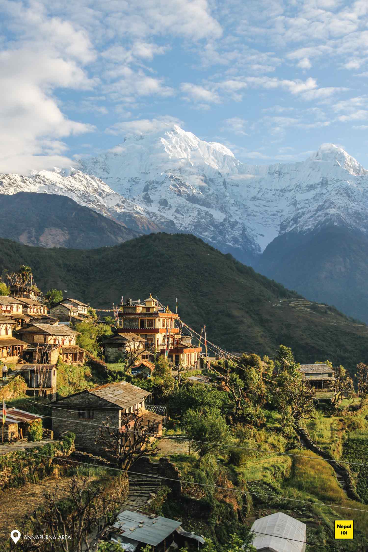 Annapurna Trek Gurung Village Nepal101
